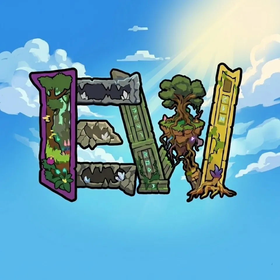 Endoworlds Skyblock logo