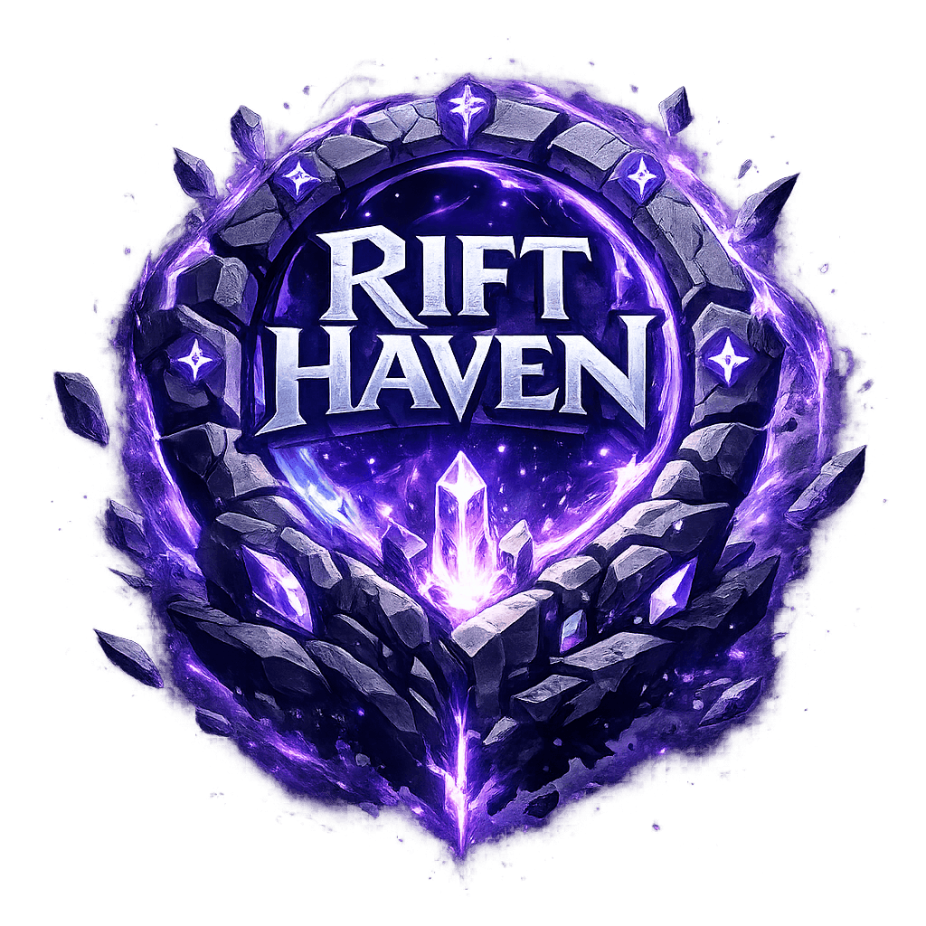 Rift-Haven MMORPG - Dungeons - PvP - Completely CUSTOM logo