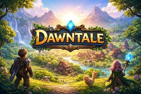 Dawntale a Hytale Server logo
