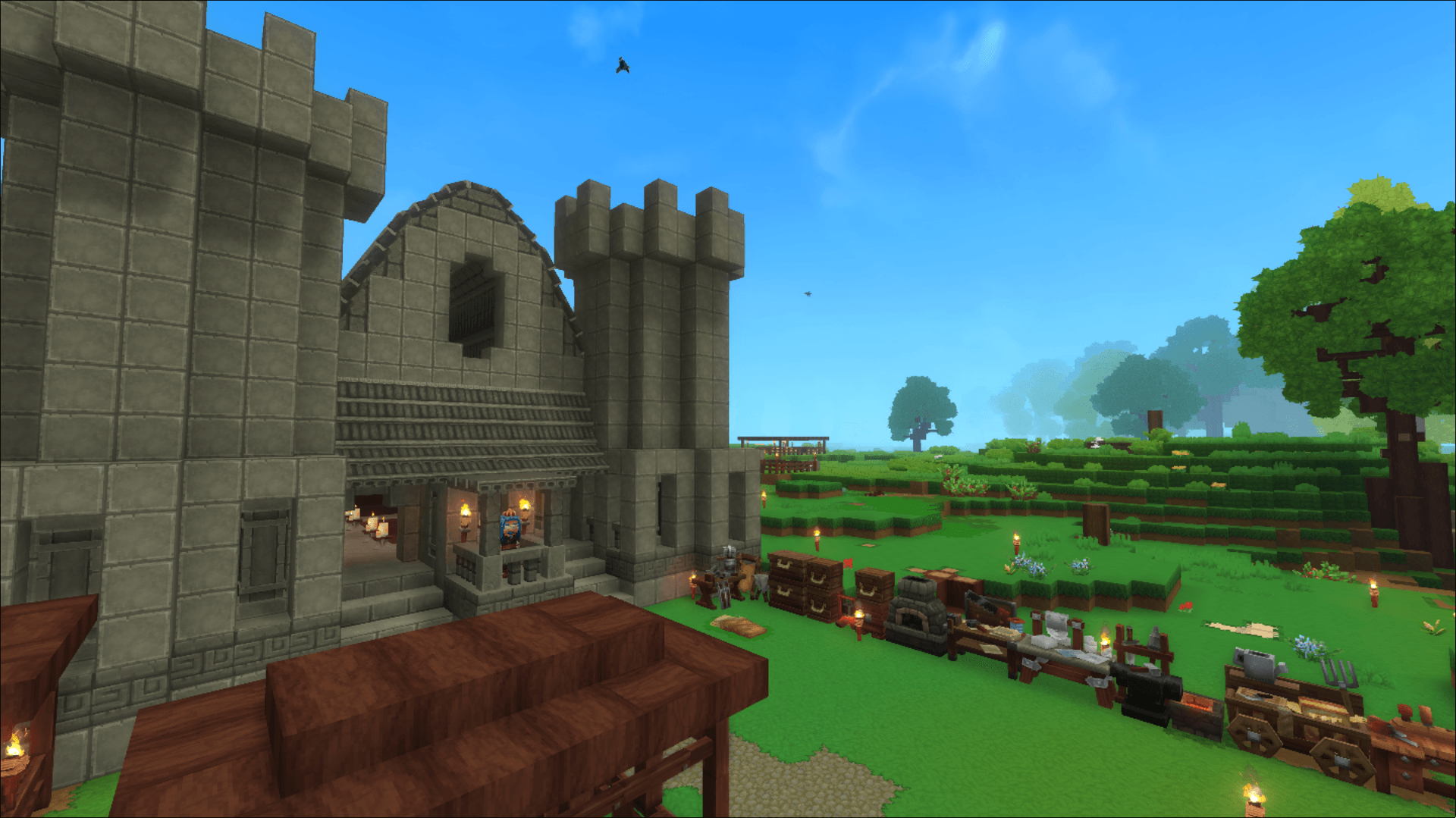 Landfall 350 Hytale server gameplay screenshot