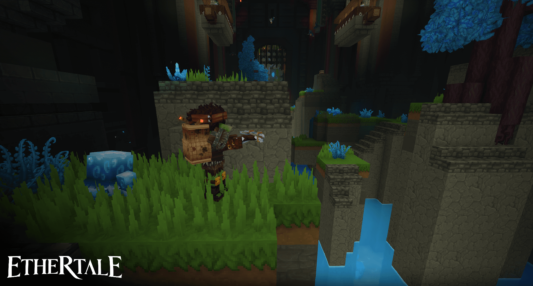 Ethertale RPG Survival Hytale server gameplay screenshot