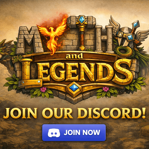 Myths and Legends : game.hytalemythsandlegends.com logo