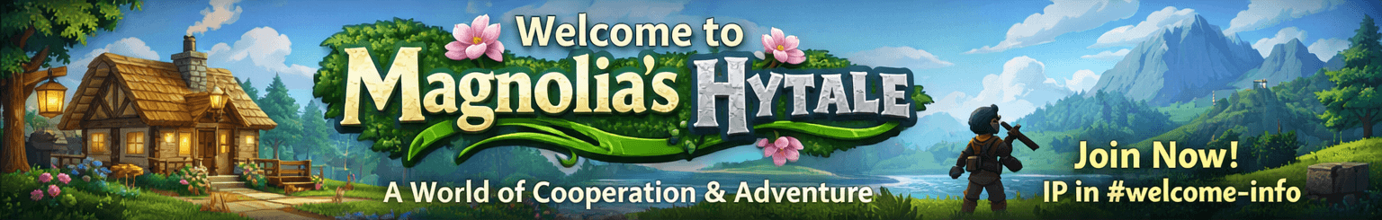 🌸 Magnolia’s Hytale | A Hytale Adventure Server banner