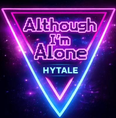 Although I'm Alone Vanilla Hytale logo