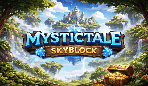 MysticTale Skyblock logo