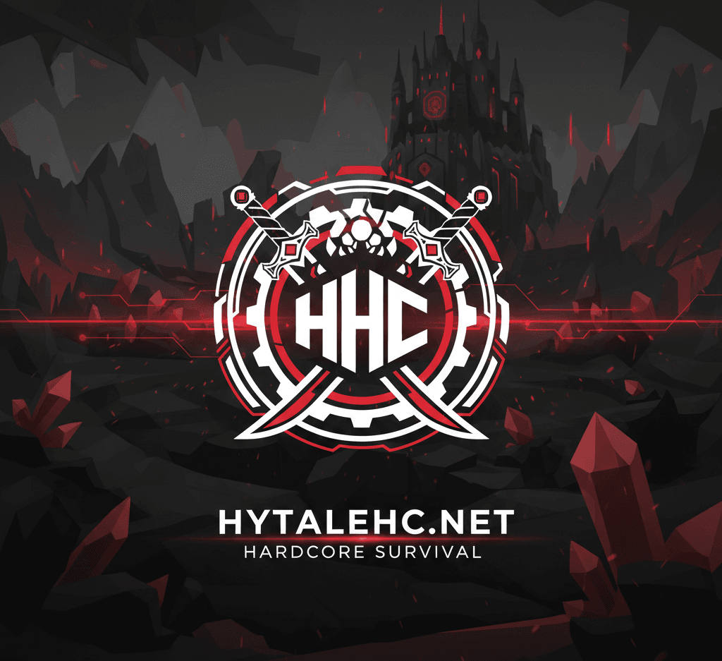 Hytalehc.net <--- Website! Hytale hardcore and buildbattle server with own plugin banner
