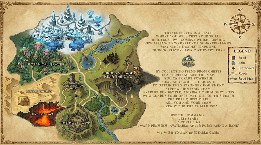 Thyxel Hytale server gameplay screenshot