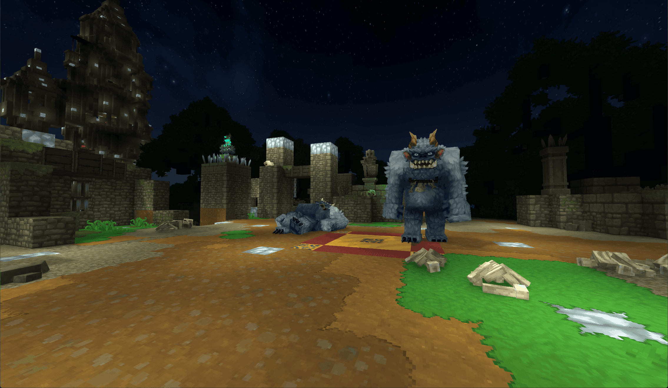 Yeti KOTH (a good source of leather!)